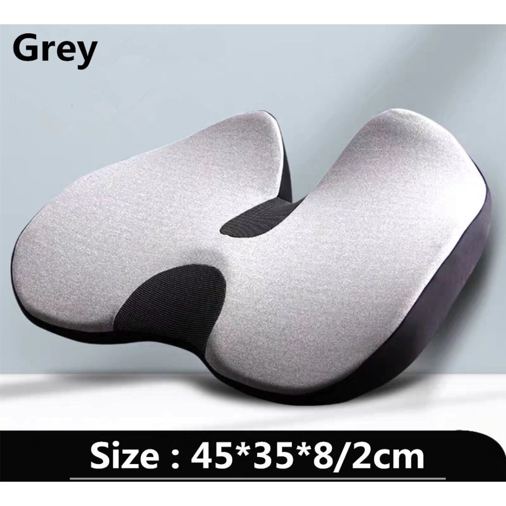 Memory Foam Seat Cushion Suitable for Office Chairs & Car Seats