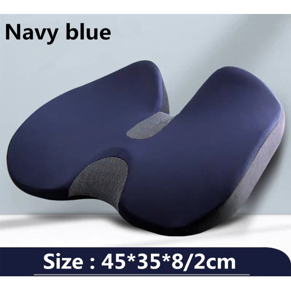 Memory Foam Seat Cushion Suitable for Office Chairs & Car Seats