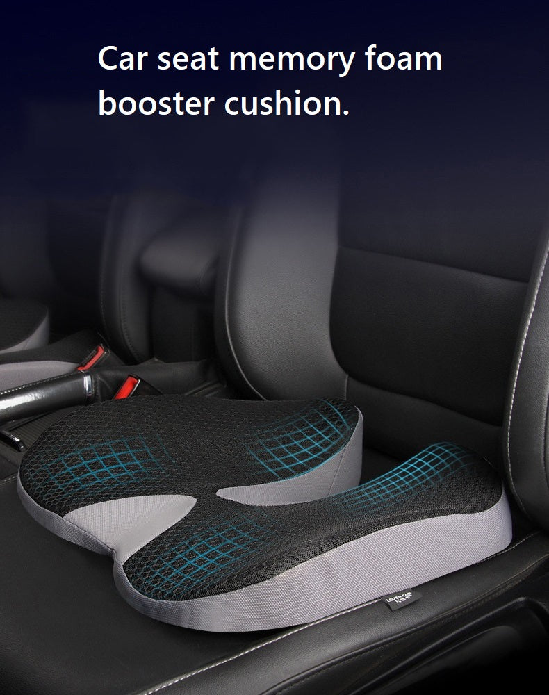 Memory Foam Seat Cushion Suitable for Office Chairs & Car Seats