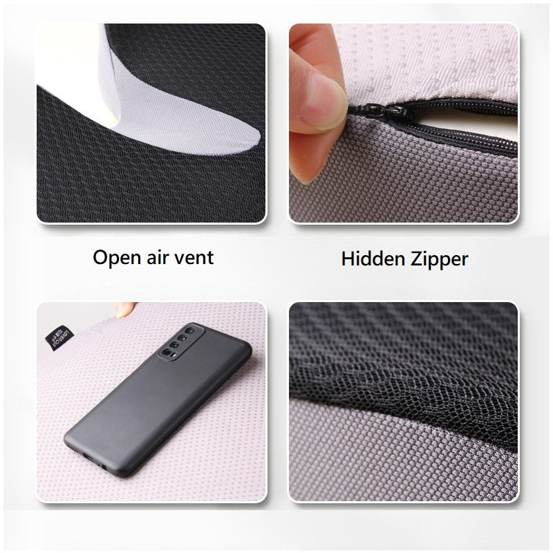 Memory Foam Seat Cushion Suitable for Office Chairs & Car Seats