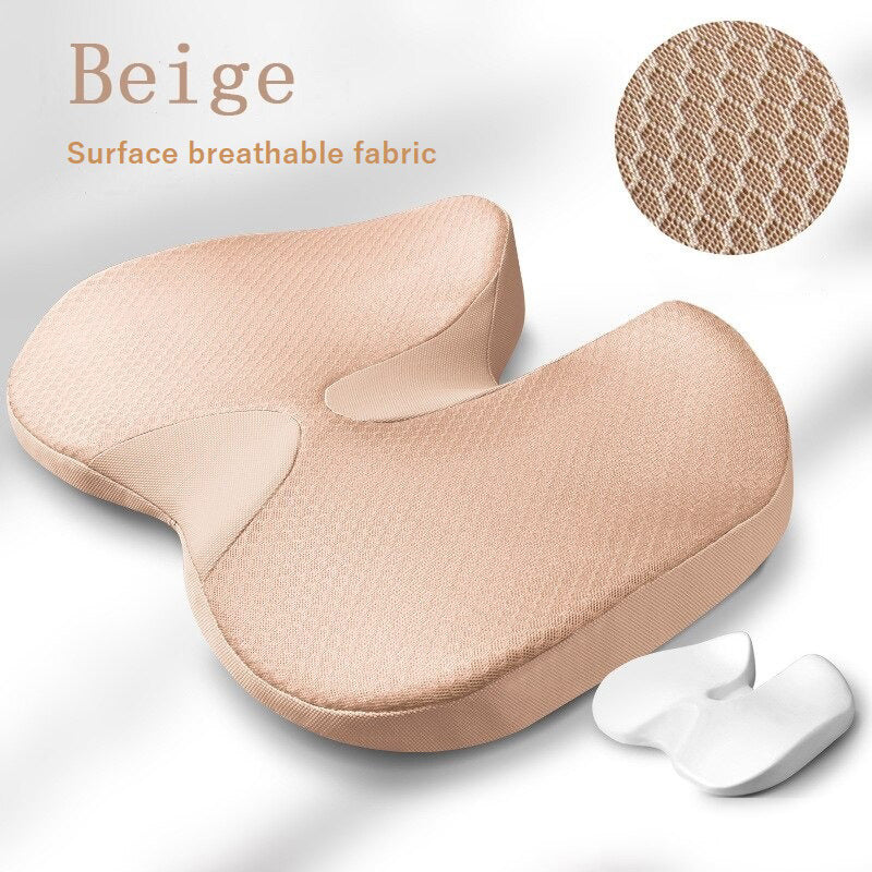 Memory Foam Seat Cushion Suitable for Office Chairs & Car Seats