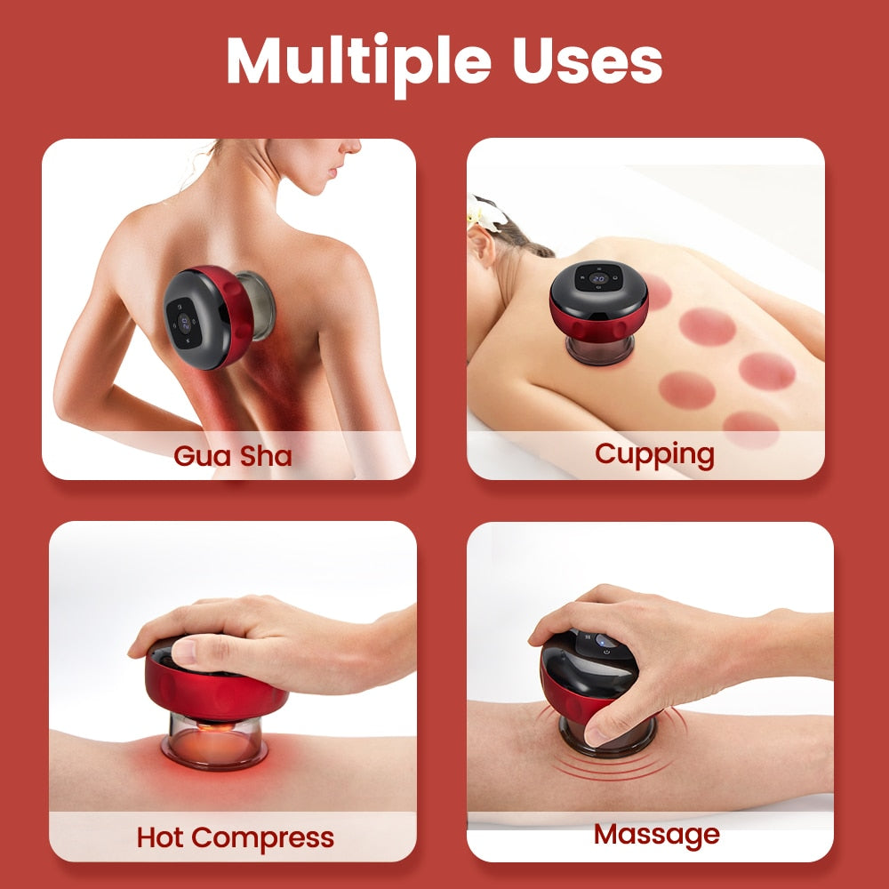 Cupping Massage Jar Vacuum Suction Cup Massage professional back massage