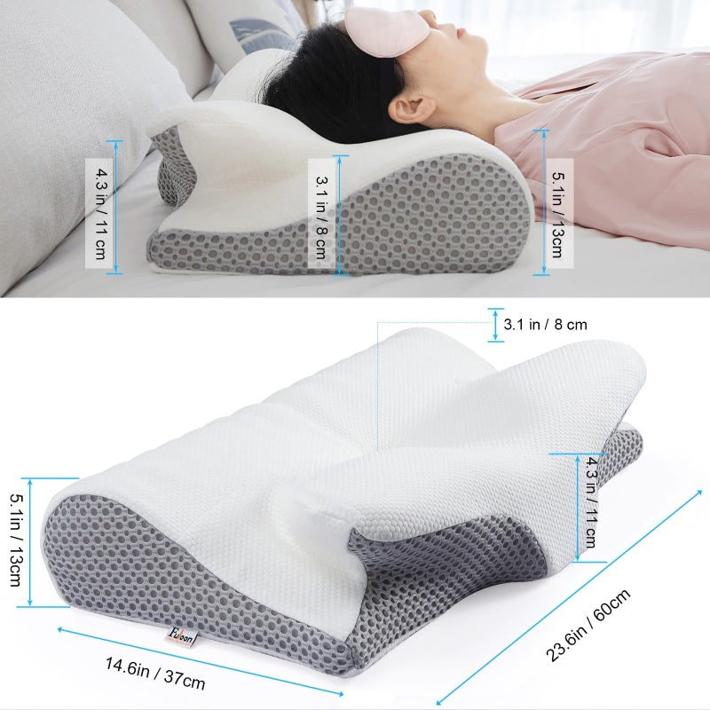 Memory Foam Cervical Pillow for Cervical Pillow Ergonomic.