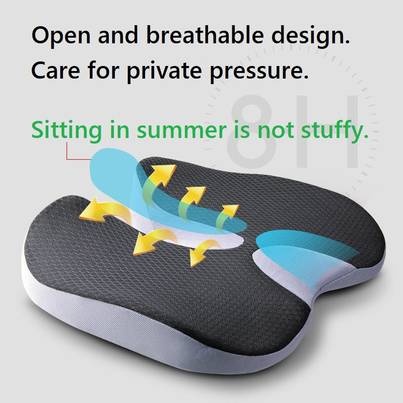 Summer Gel Seat Cushion Breathable For Pressure Relief Back