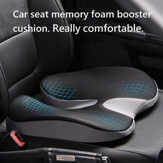 Memory Foam Seat Cushion Suitable for Office Chairs & Car Seats