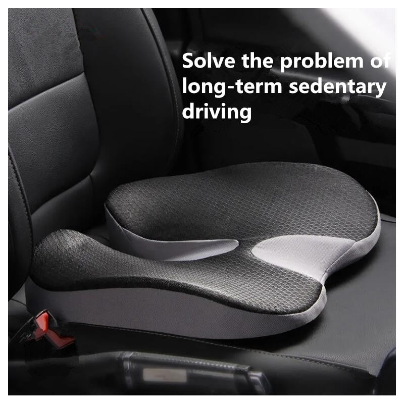 Car Seat Cushion Memory Foam Car Driver Office Chair Seat Pad Non